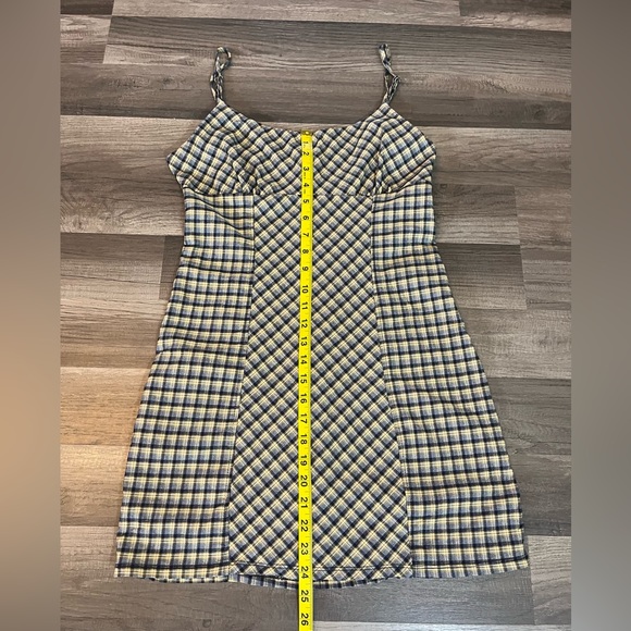 Wild Fable Plaid Babydoll Mini Dress SZ Small - Picture 12 of 13